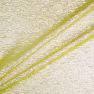 Iridescent Lime Lightweight Metallic Lamé