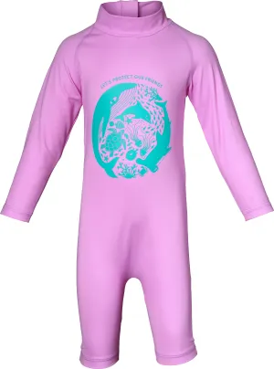 Isbjörn of Sweden Kids&#x27; Dolphine Sun Jumpsuit Bubblegum | Buy Isbjörn of Sweden Kids&#x27; Dolphine Sun Jumpsuit Bubblegum here | Outnorth