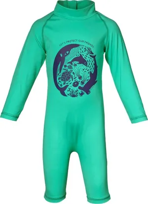 Isbjörn of Sweden Kids&#x27; Dolphine Sun Jumpsuit Mint | Buy Isbjörn of Sweden Kids&#x27; Dolphine Sun Jumpsuit Mint here | Outnorth