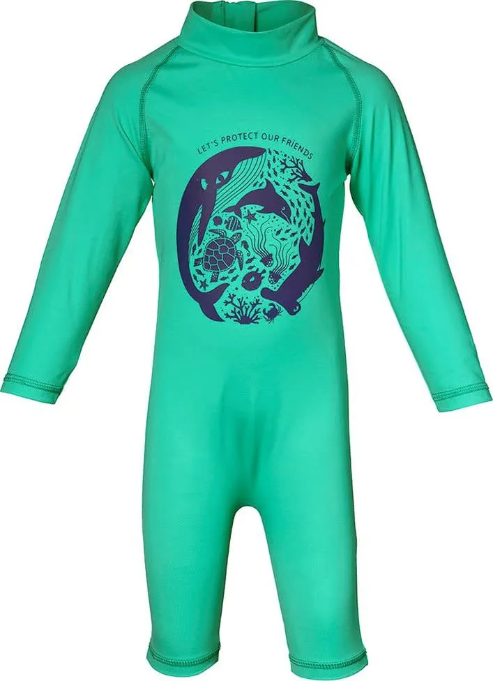 Isbjörn of Sweden Kids&#x27; Dolphine Sun Jumpsuit Mint | Buy Isbjörn of Sweden Kids&#x27; Dolphine Sun Jumpsuit Mint here | Outnorth