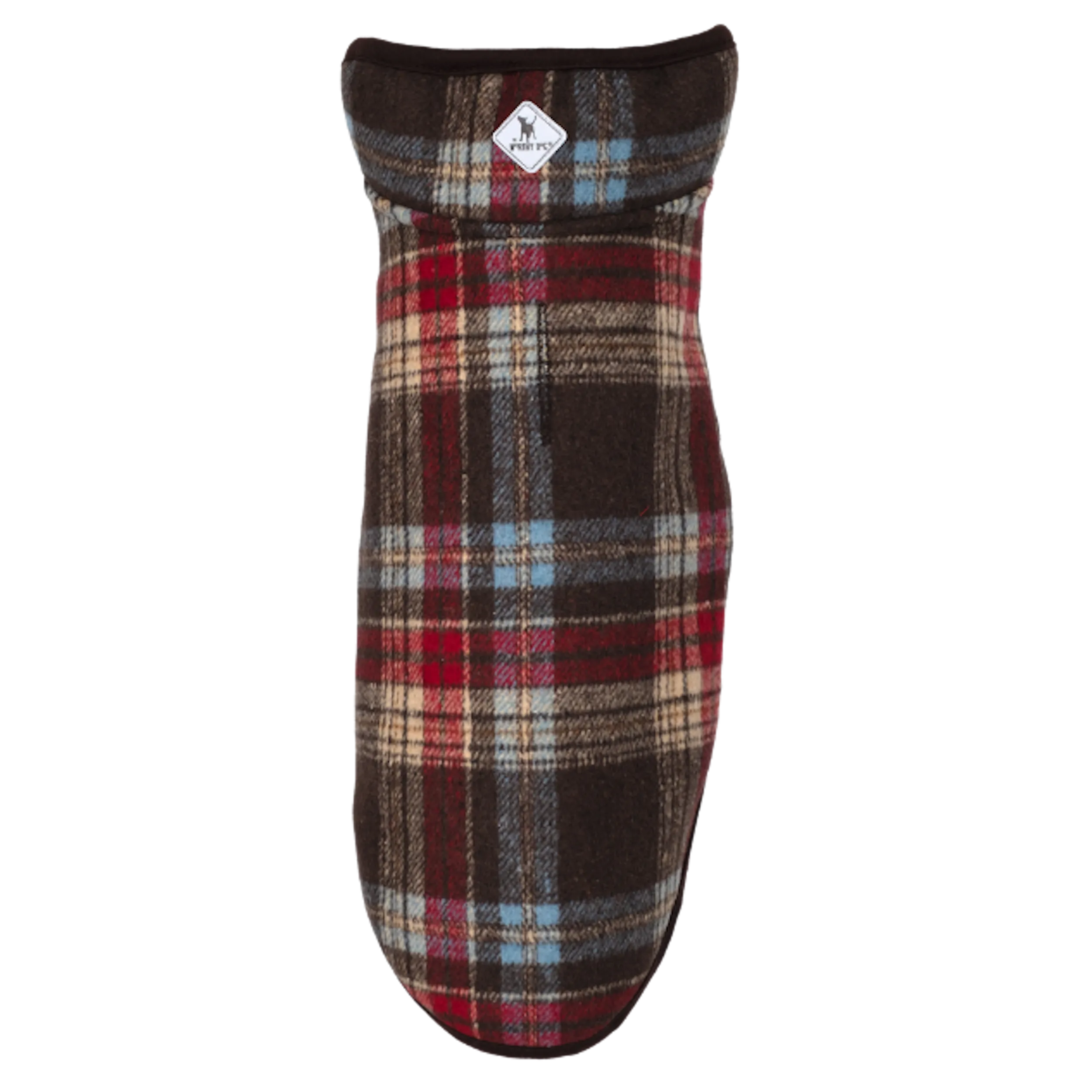 Jacket | Alpine Brown, Red & Blue Plaid