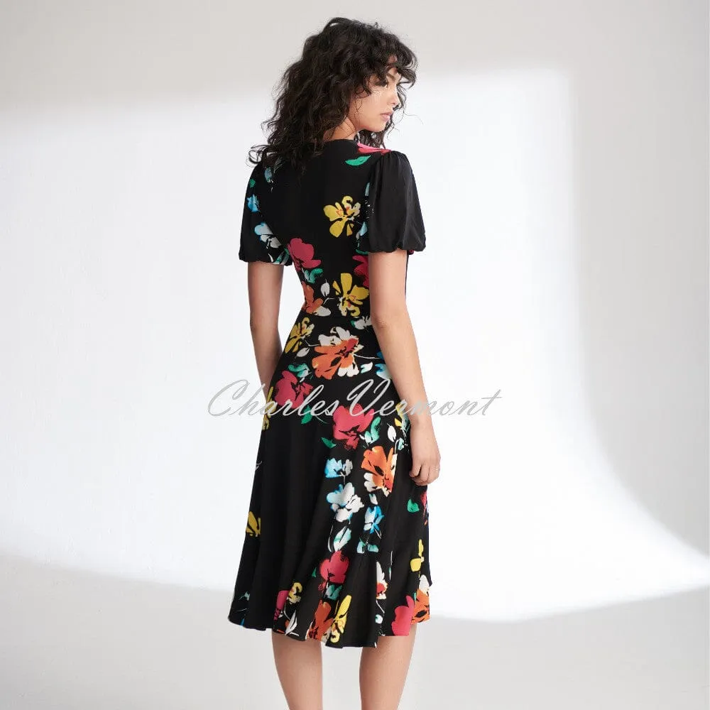 Joseph Ribkoff Floral Print Dress – Style 221068