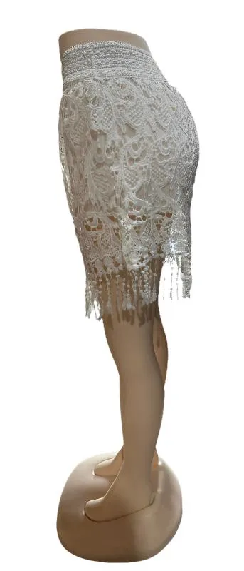 Lace Skirt with Shorts Wholesale