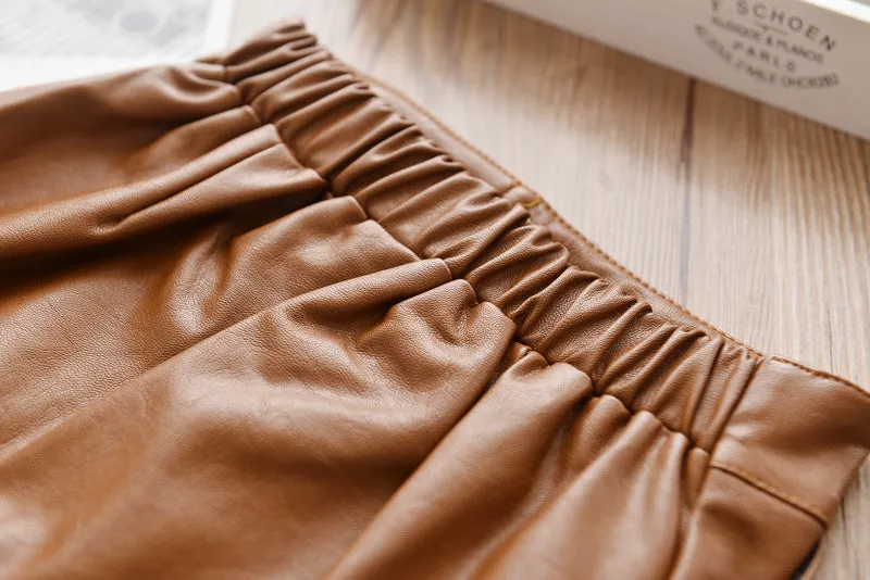 Laura Faux Leather Skirt