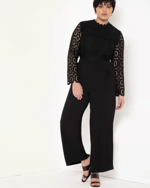 Lauren Lace Jumpsuit | Black