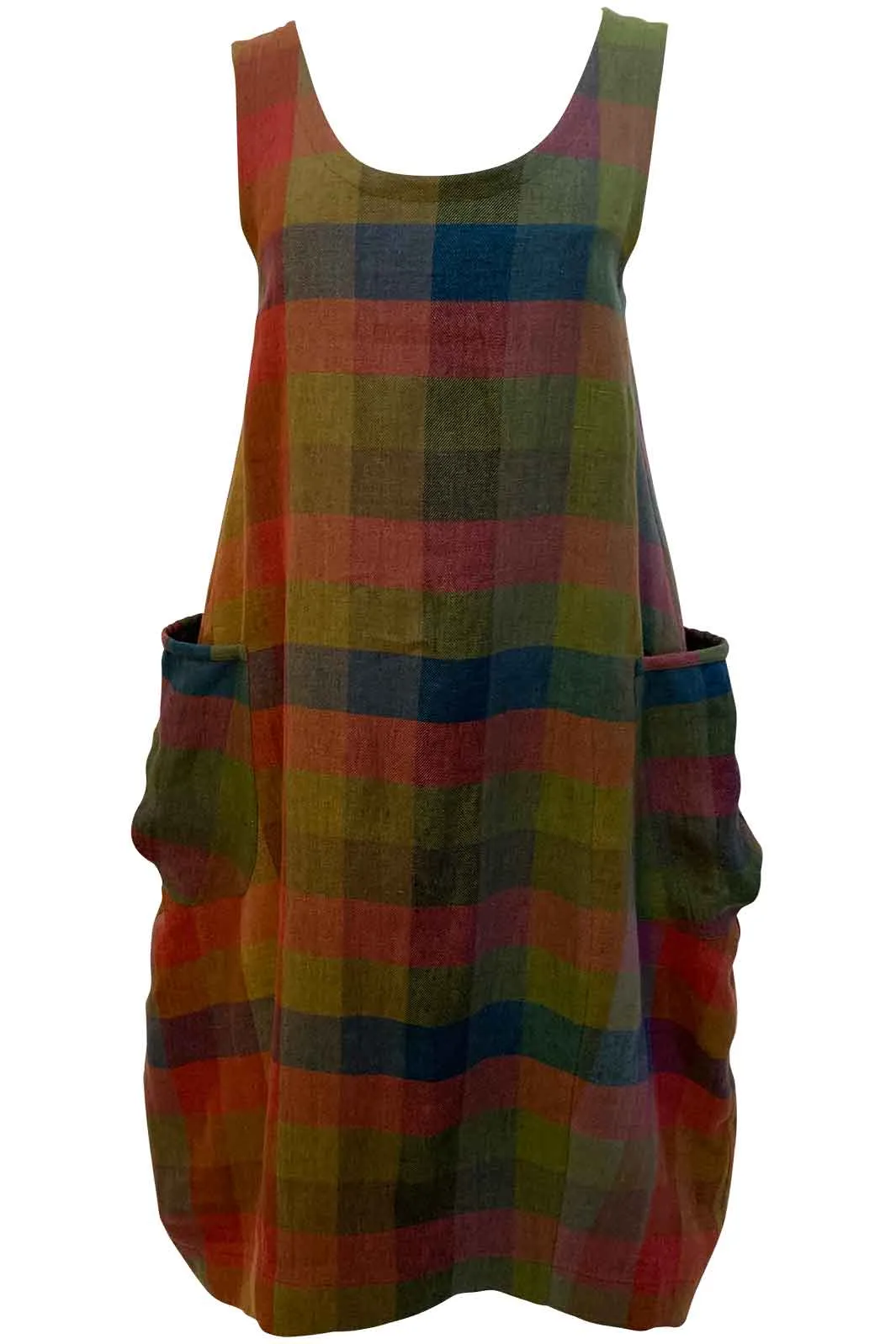 Layercake Linen Tulip Dress