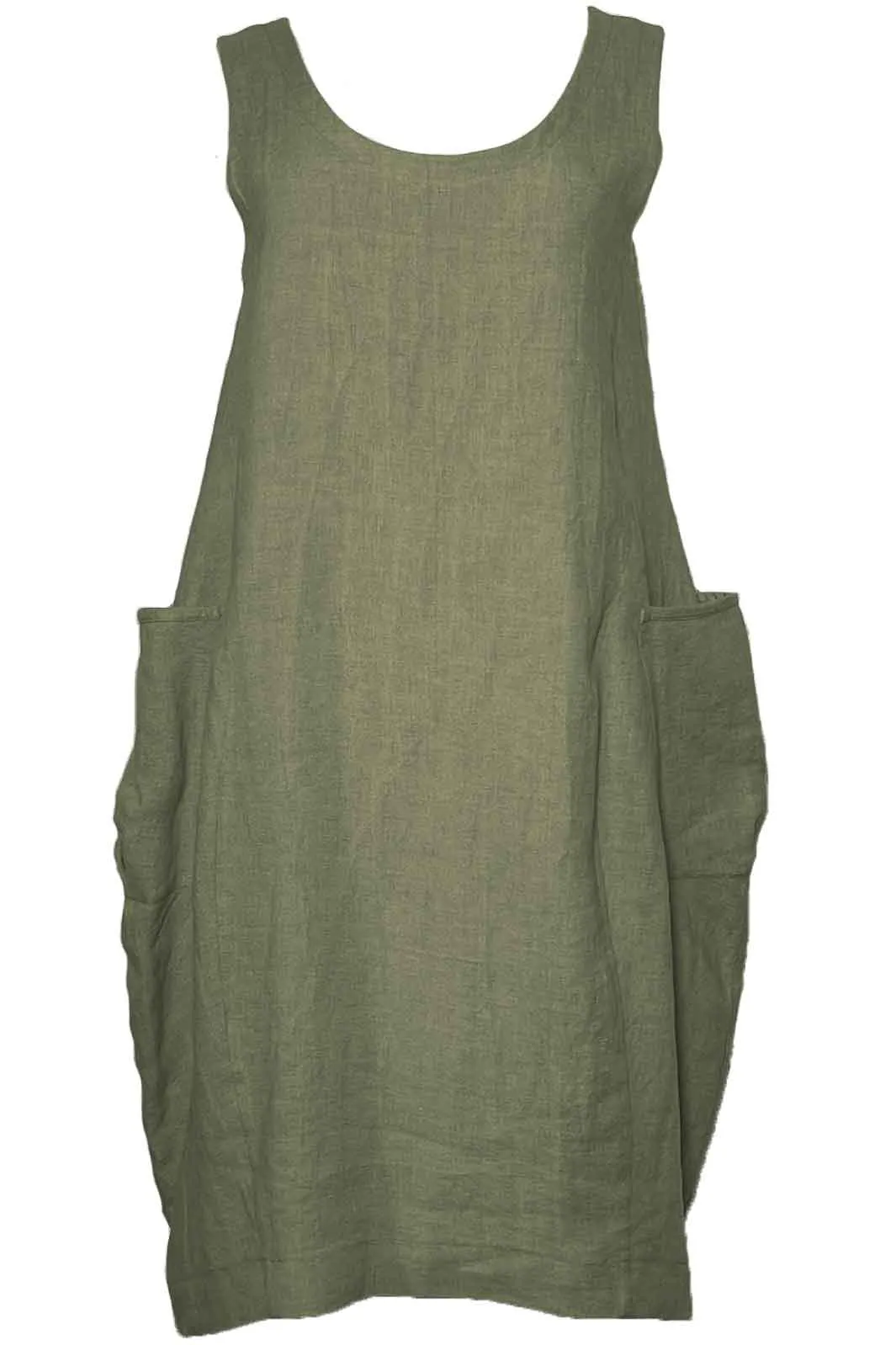 Layercake Linen Tulip Dress