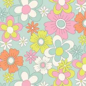Layered Flare Skirt Flower Power Mesh RTW