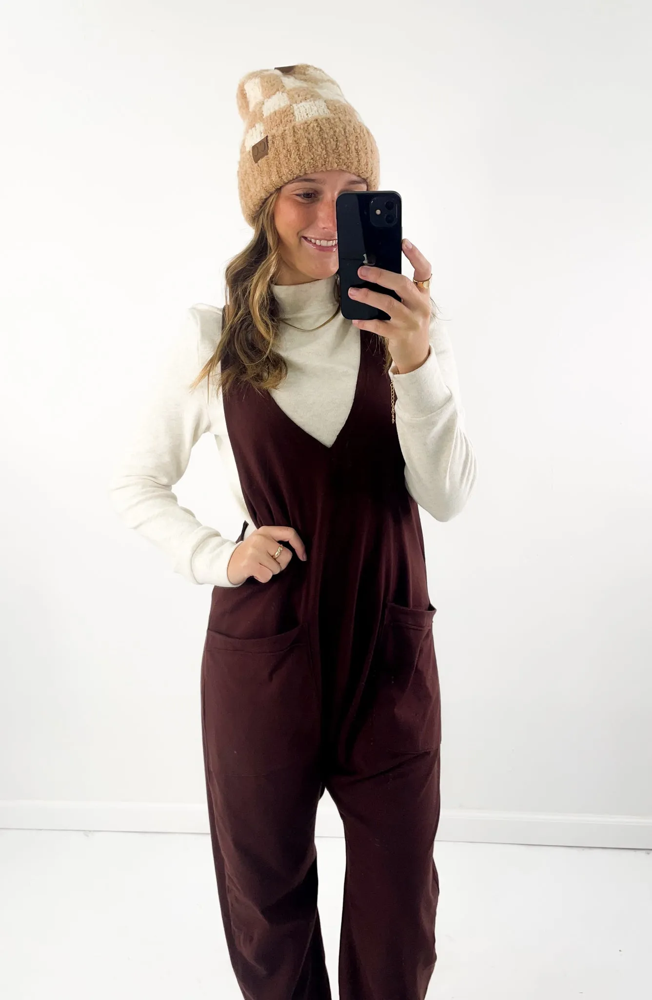 Loose Fit Baggy Sleeveless Jumpsuit