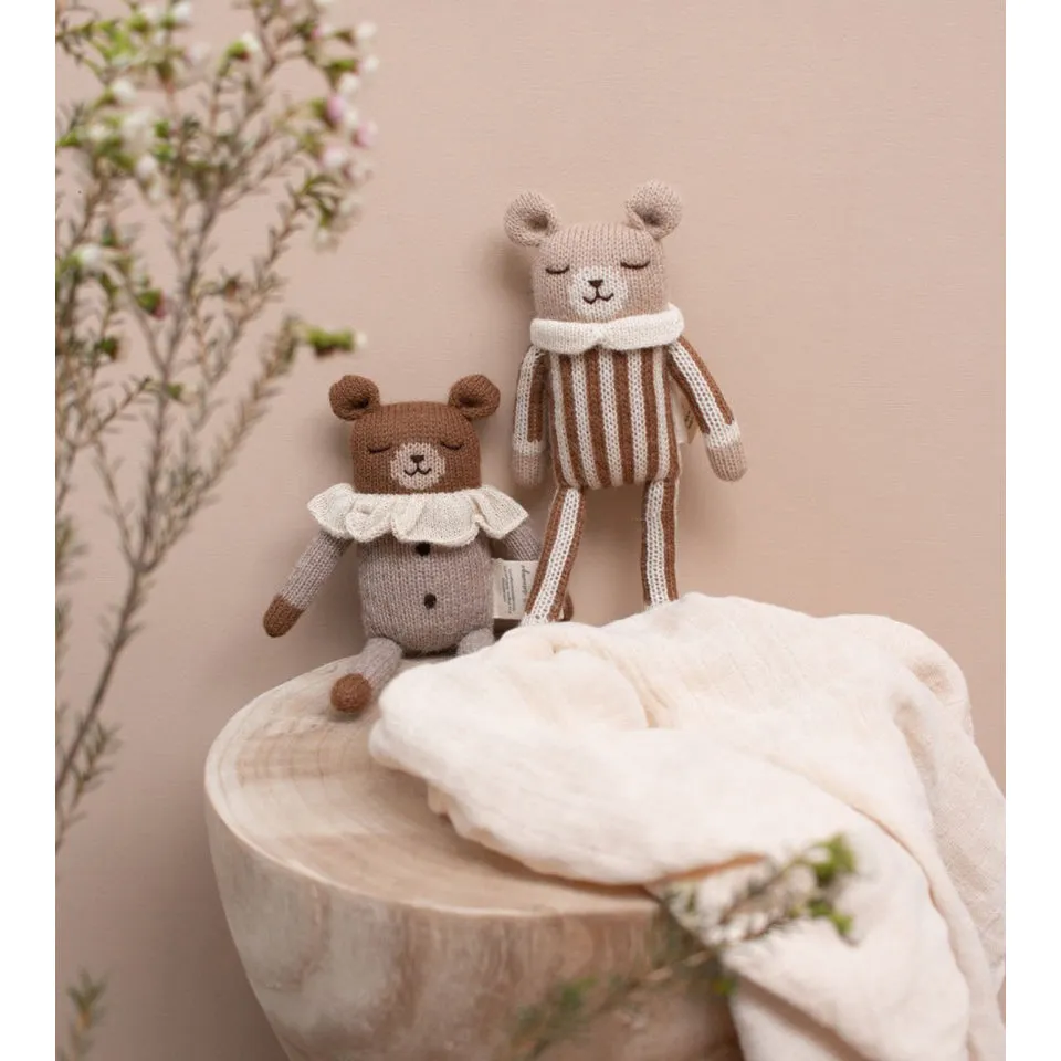 Main Sauvage Teddy, Nut Striped Jumpsuit 22cm