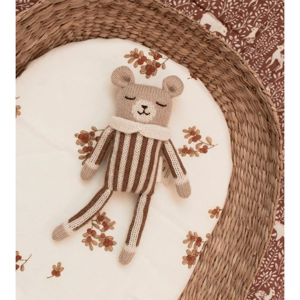 Main Sauvage Teddy, Nut Striped Jumpsuit 22cm