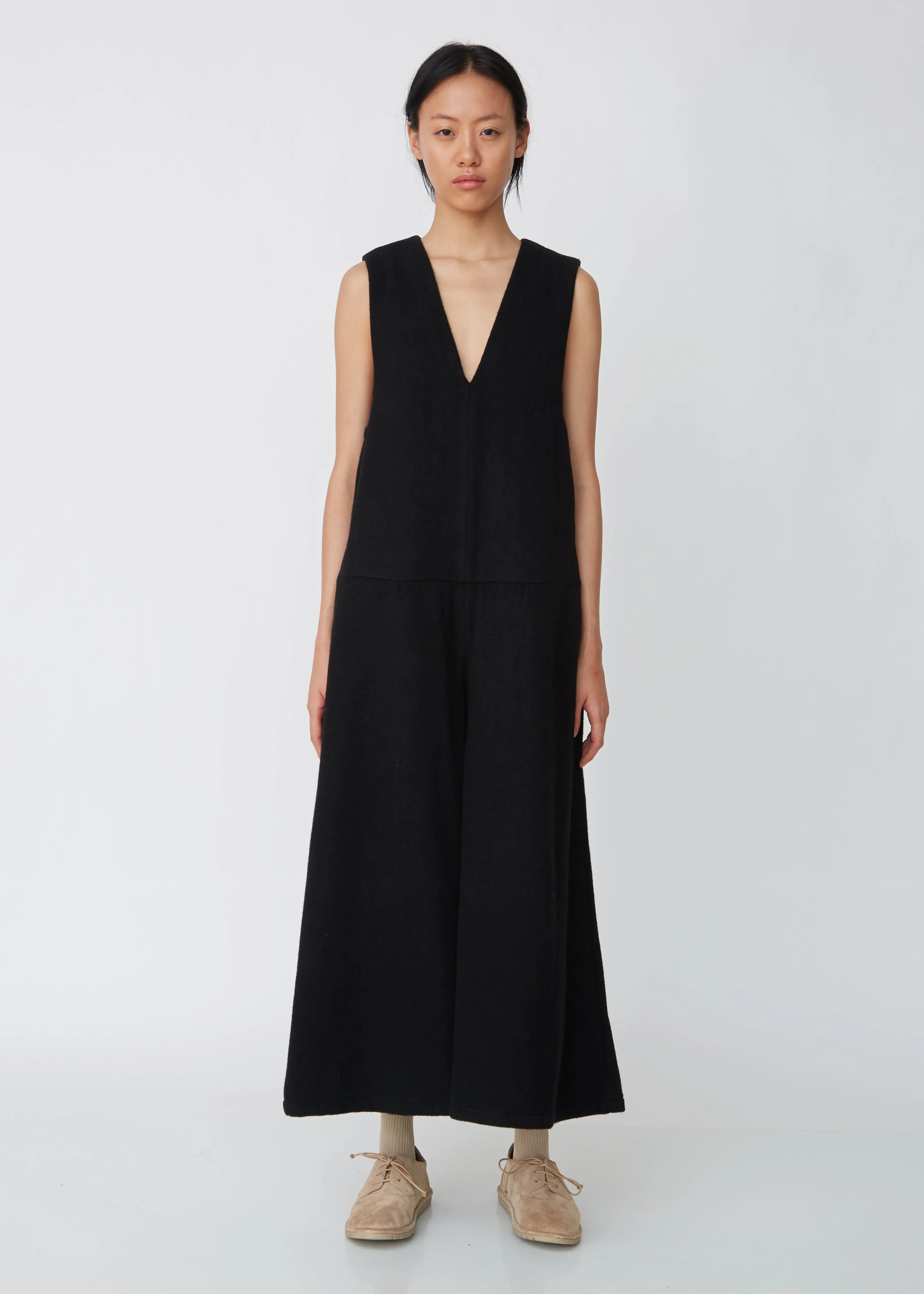 Melton Wool Jumpsuit
