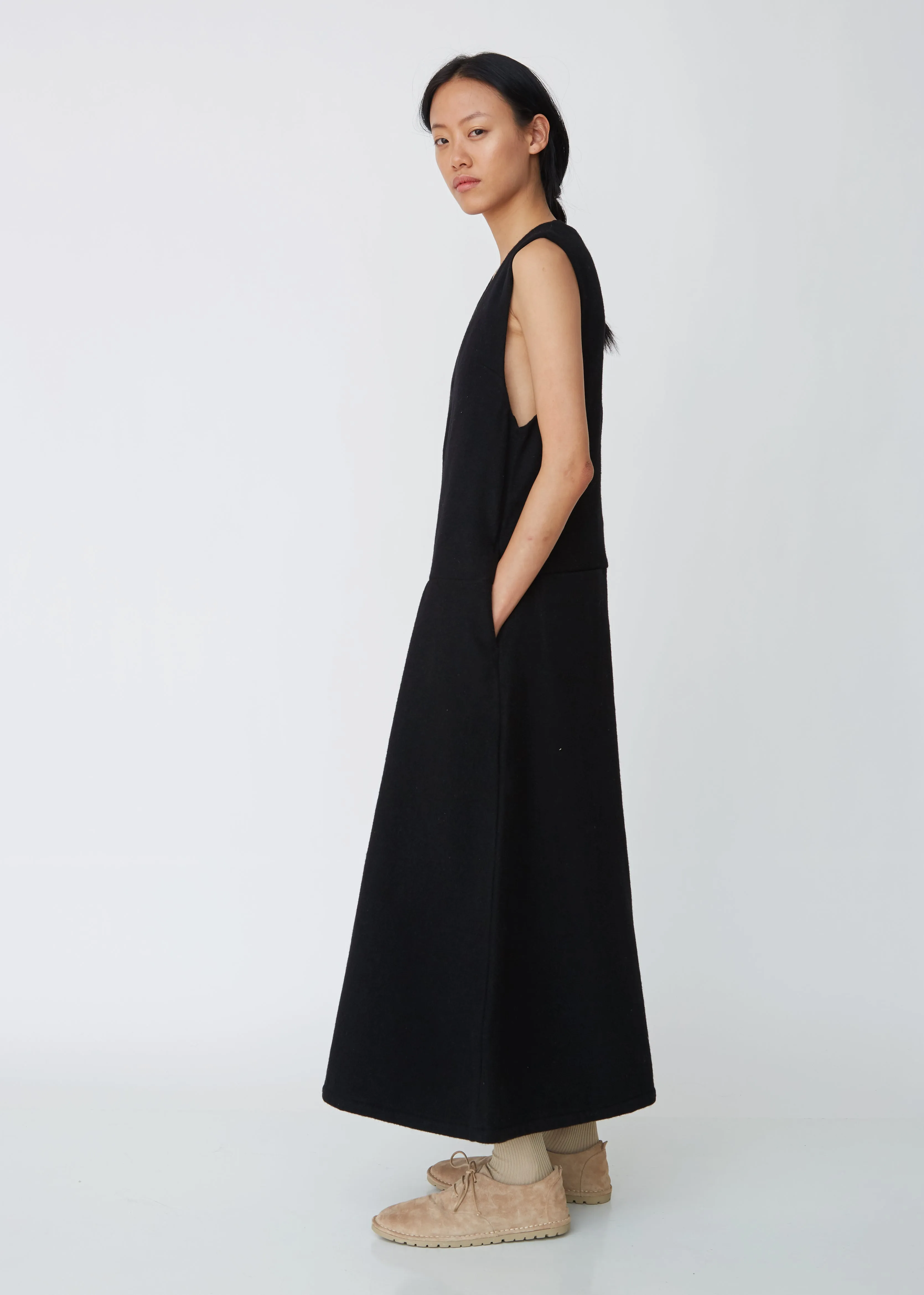 Melton Wool Jumpsuit