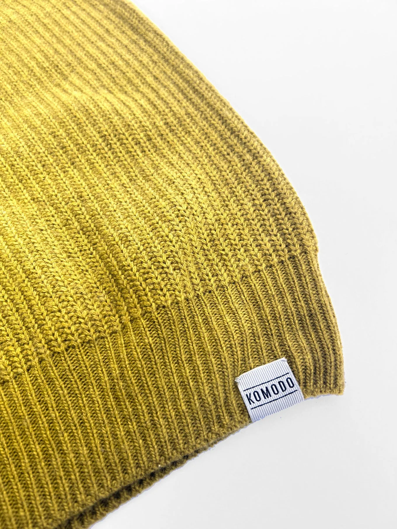 Men's Giovanni Wool Blend Jumper Mustard