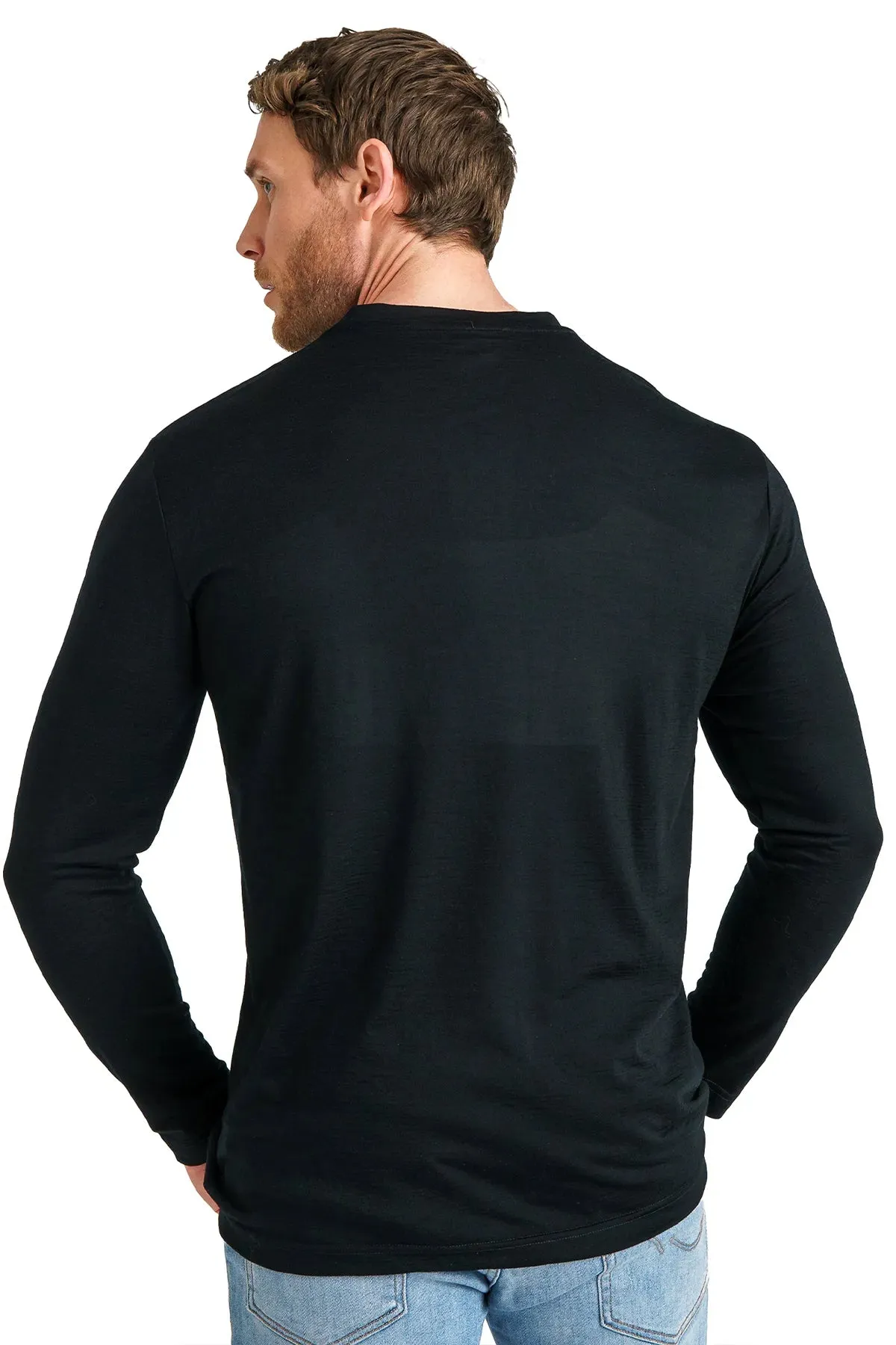 Men's Merino Long Sleeve 170 Black