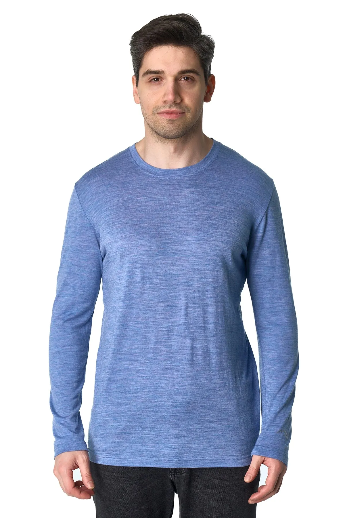 Men's Merino Long Sleeve 190 Blue Jeans