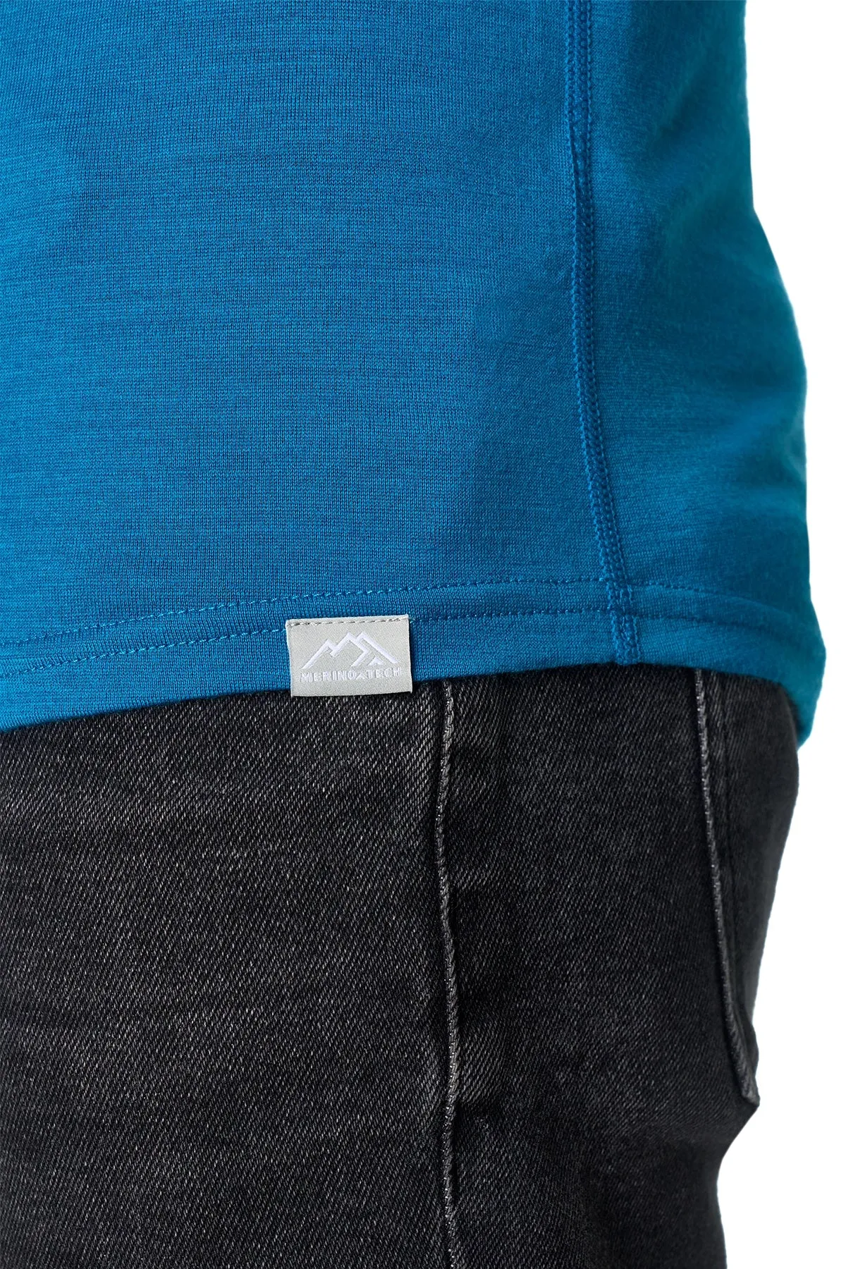 Men's Merino Long Sleeve 190 Pacific Blue