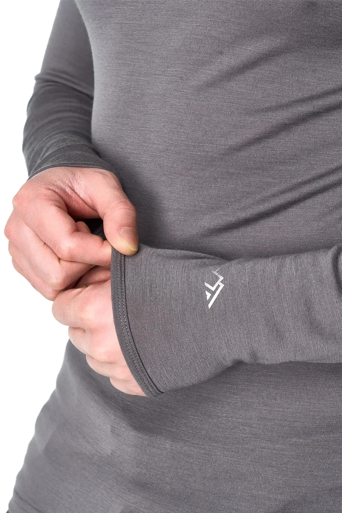 Men's Merino Long Sleeve 190 Perfect Grey