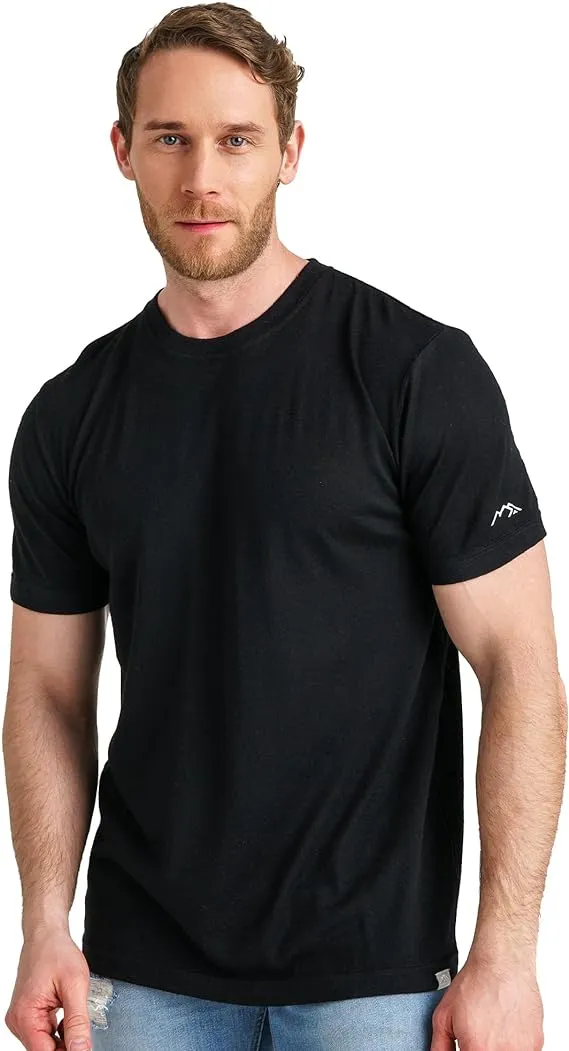 Men's Merino T-shirt 165 Heat Black