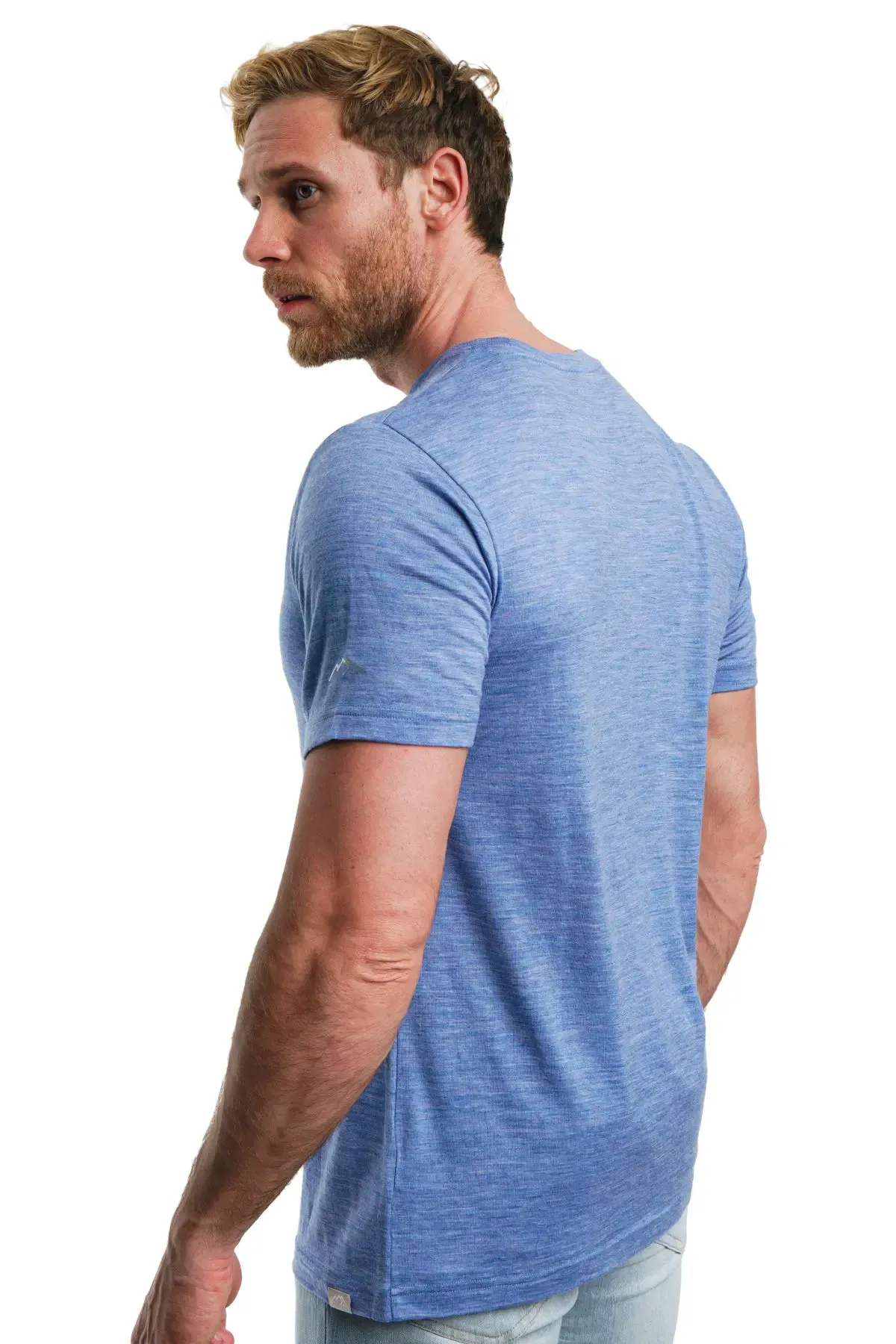 Men's Merino T-shirt 165 Woodland Grey Melange