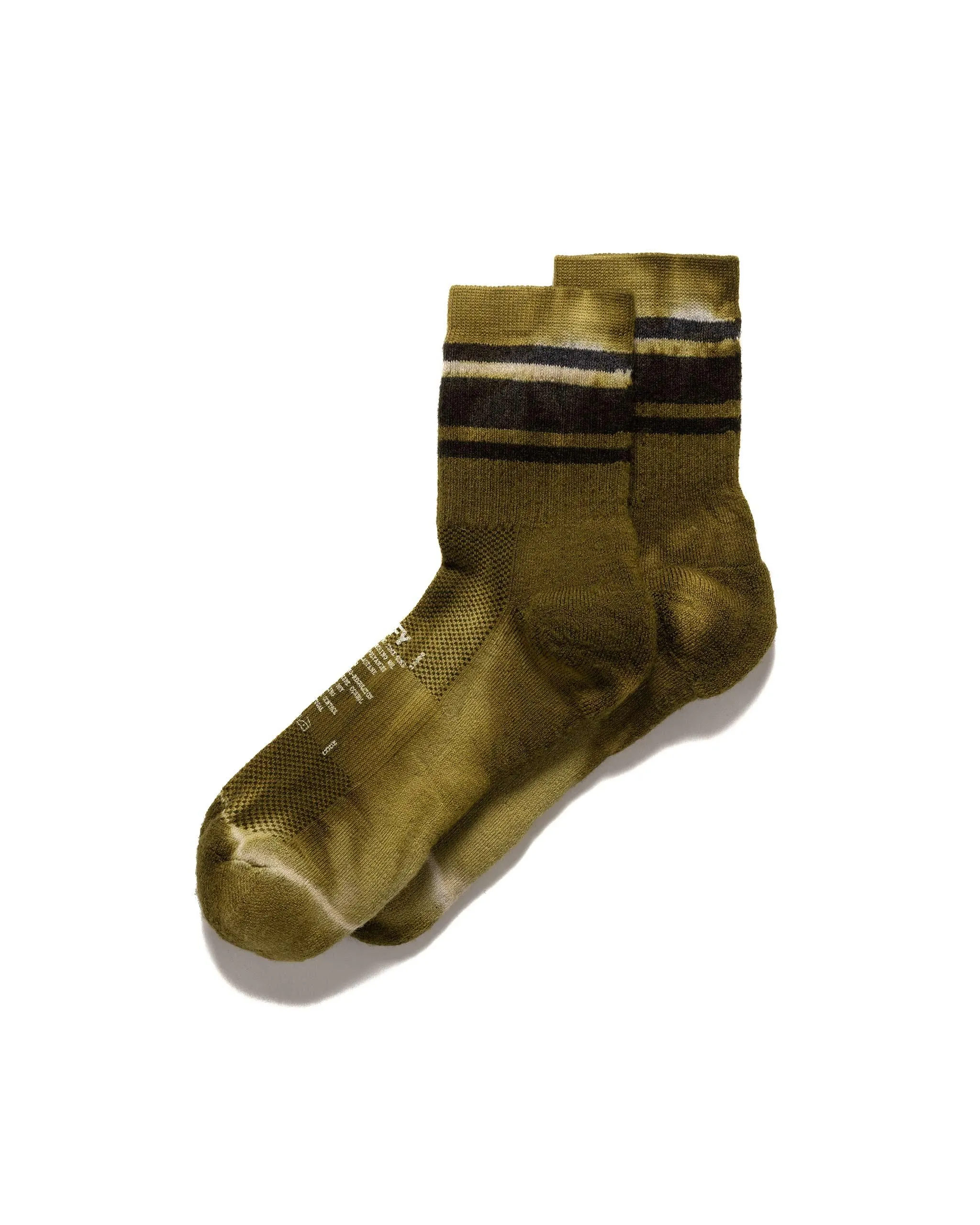 Merino Tube Socks Seed Tie-Dye