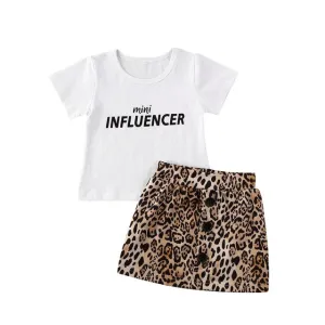 Mini Influencer Skirt Set