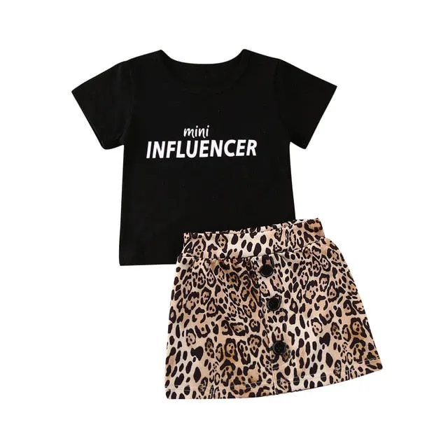 Mini Influencer Skirt Set