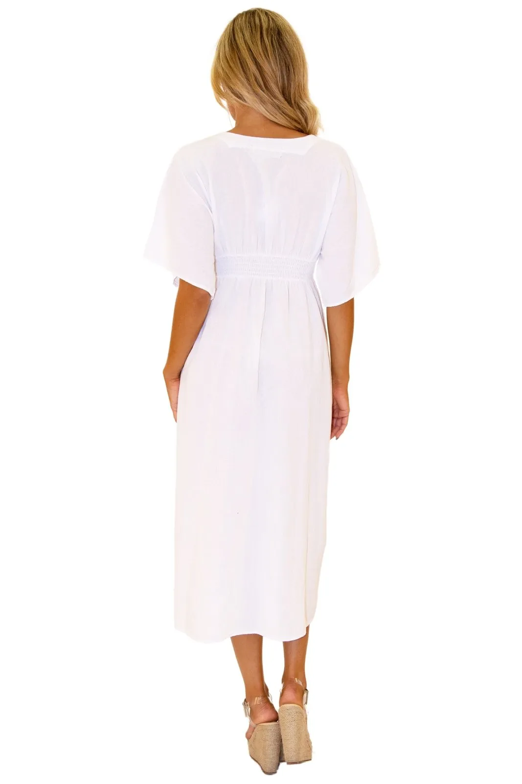 'Mirella' Maxi Dress White