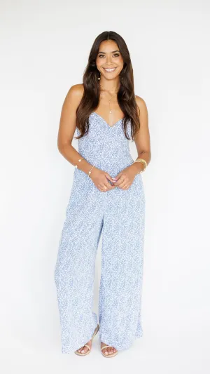 Morena Jumpsuit / Mamba Blue