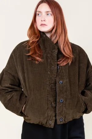 Nightliner in Dark Olive Corduroy