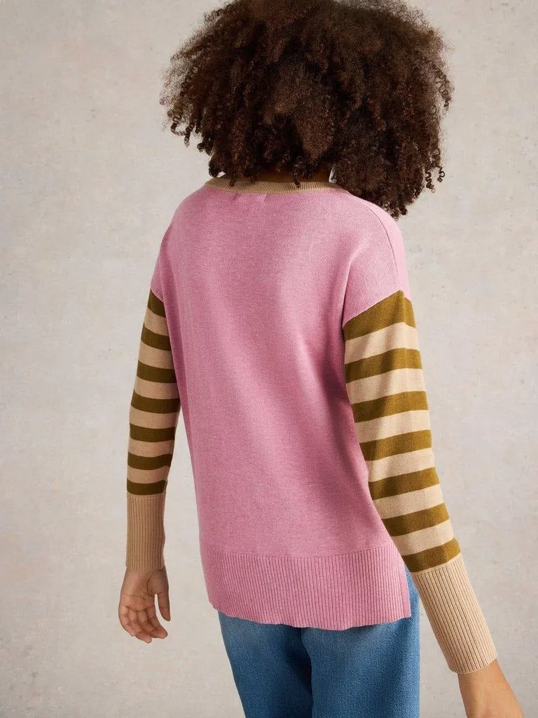 Olive Heart Jumper