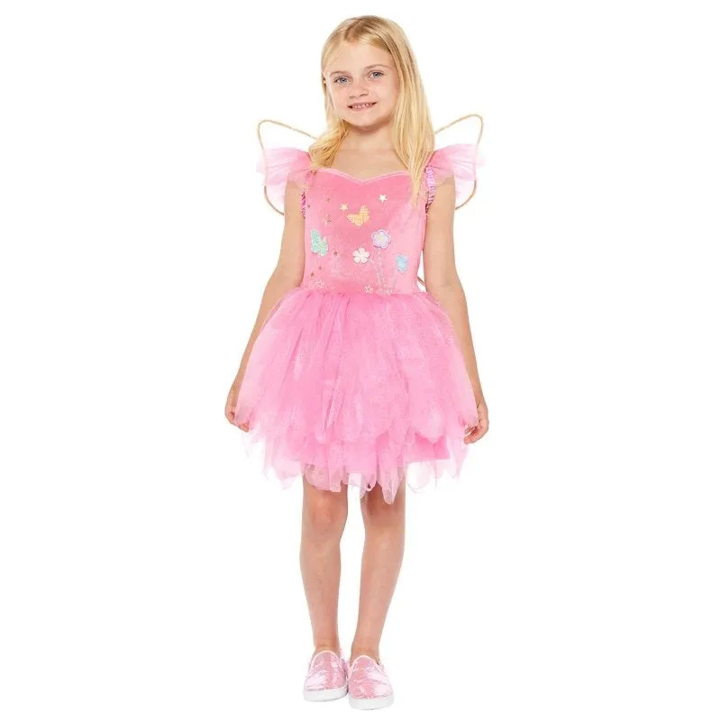 Pink Fairy Childs Costume