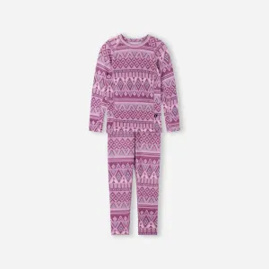 Reima Taitoa Thermal Set - Grey Pink