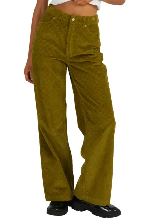 RVCA Womens Elsa Cord Pant