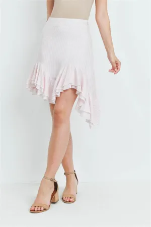 S15-1-1-S5005 PINK STRIPES SKIRT 3-2-1 (NOW $2.00 ONLY!)