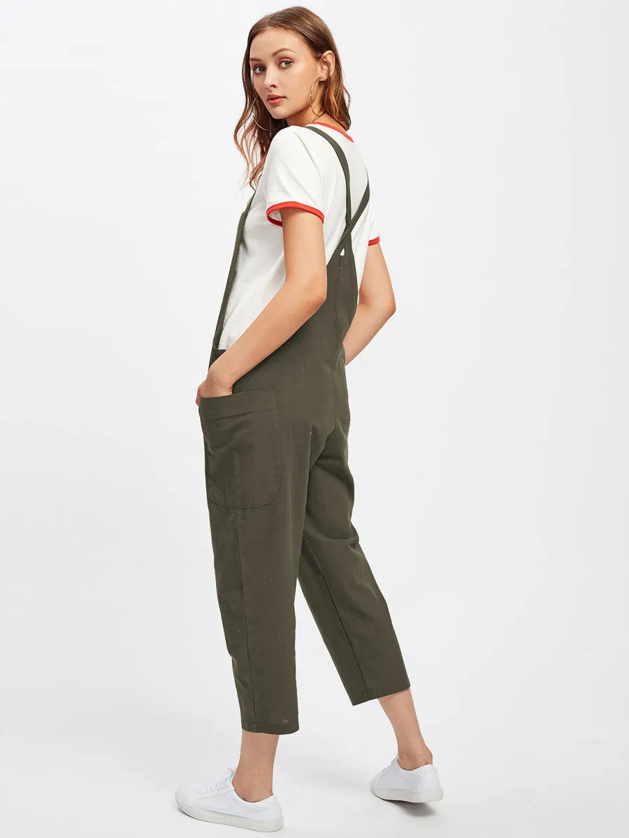 Side Pocket Overalls