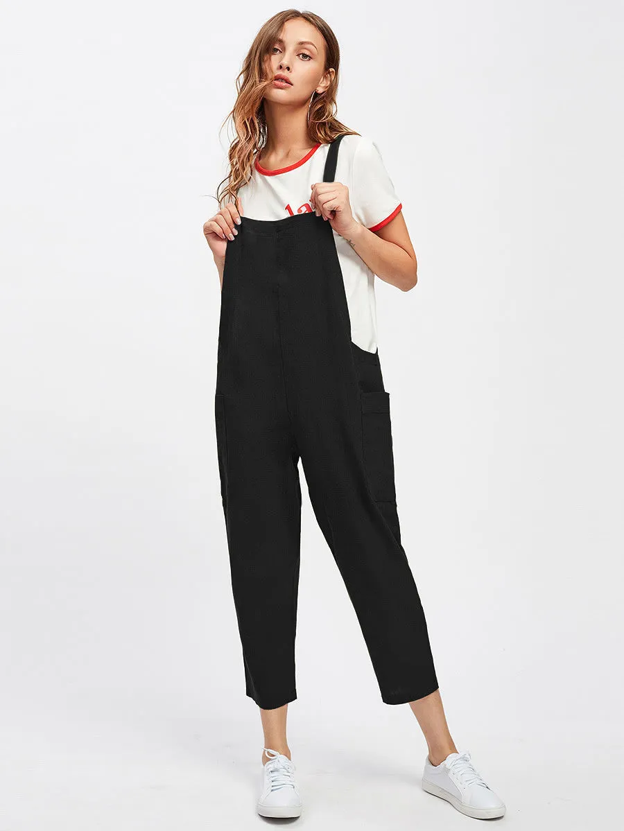 Side Pocket Overalls