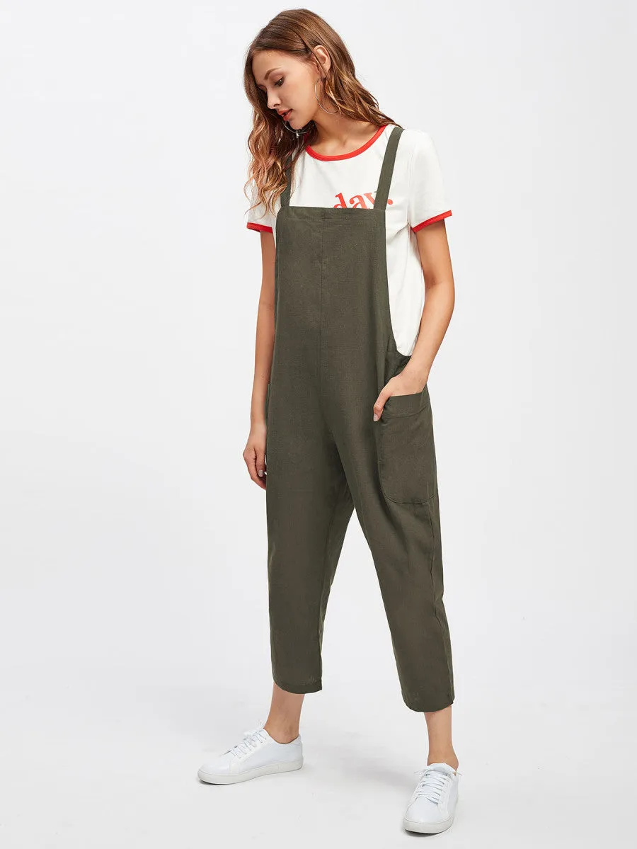Side Pocket Overalls