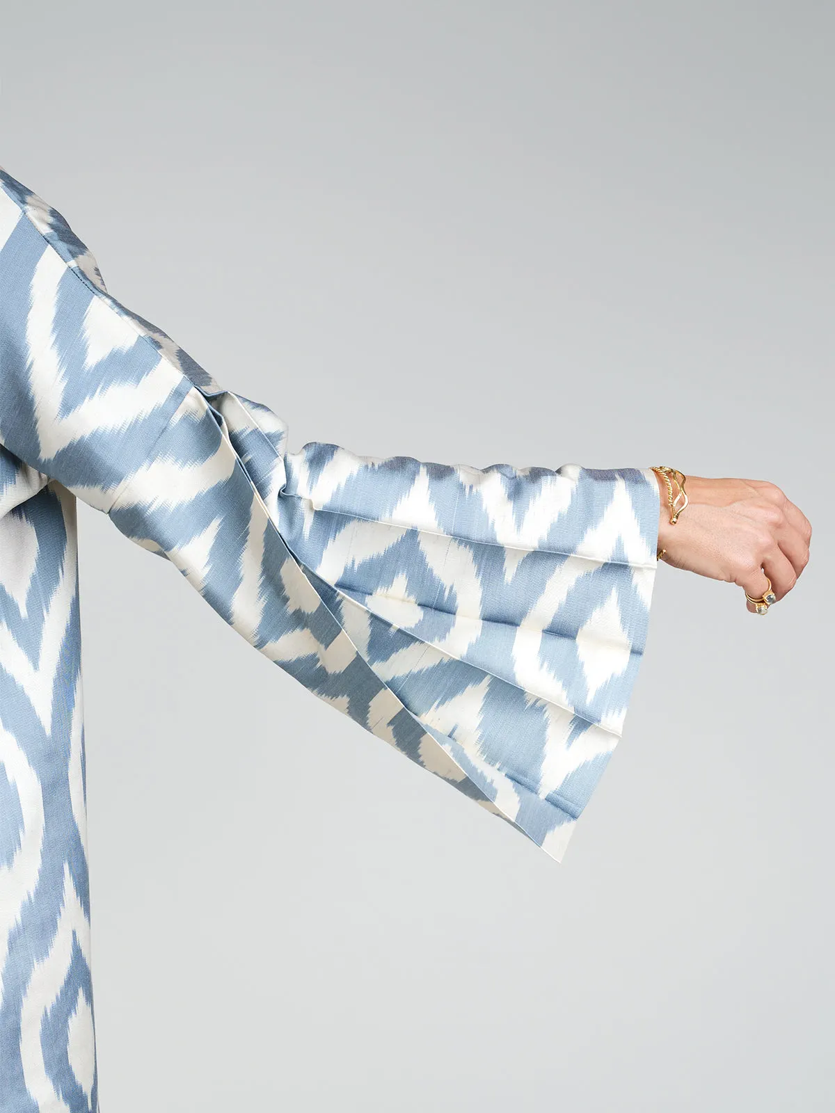Silk Ikat Chapan Coat