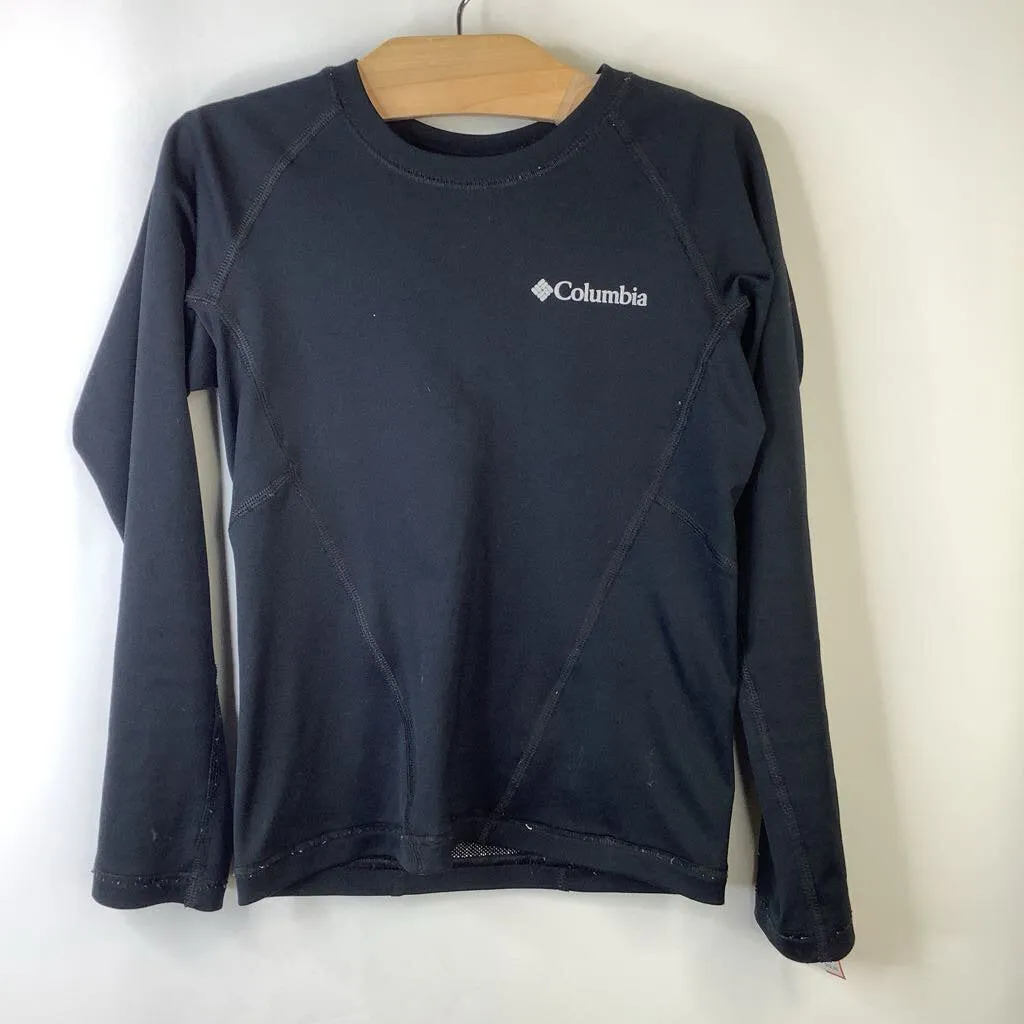 Size 6-7: Columbia Omni-Heat Black Long Sleeve Base Layer