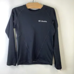 Size 6-7: Columbia Omni-Heat Black Long Sleeve Base Layer