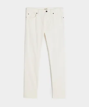 Slim Fit 5-Pocket Corduroy Pant in Bisque