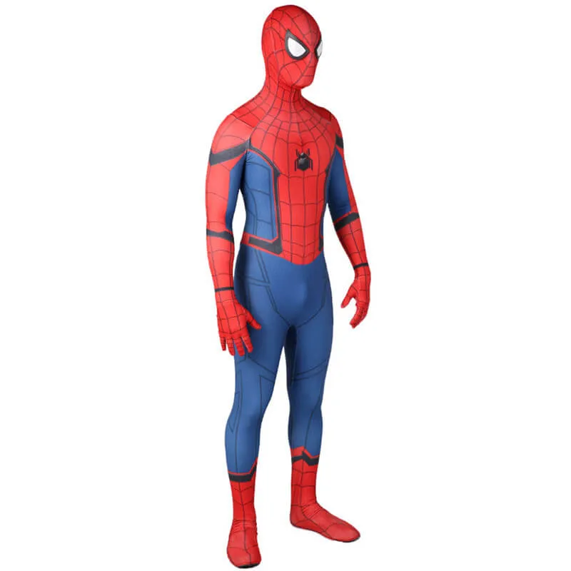 Spider-Man:Homecoming Jumpsuit Halloween Cosplay Costume