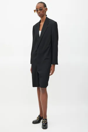 S/S 2020 Black Wool Jumpsuit