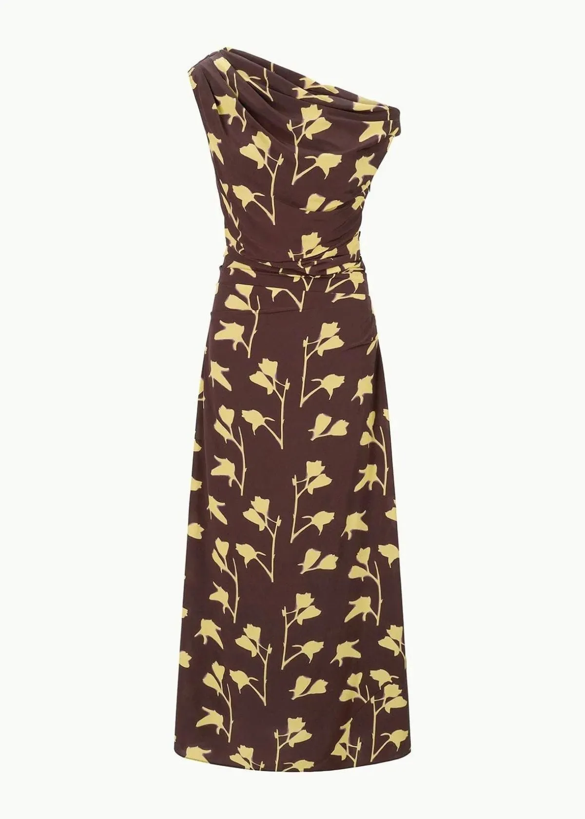 STAUD Maxi Phare Dress - Earth Pressed Floral