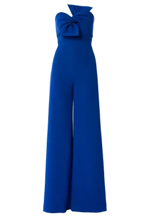 STRAPLESS BOW JUMPSUIT