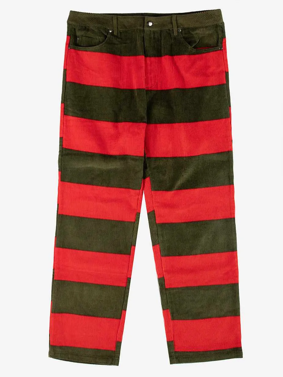 Striped Corduroy Pants