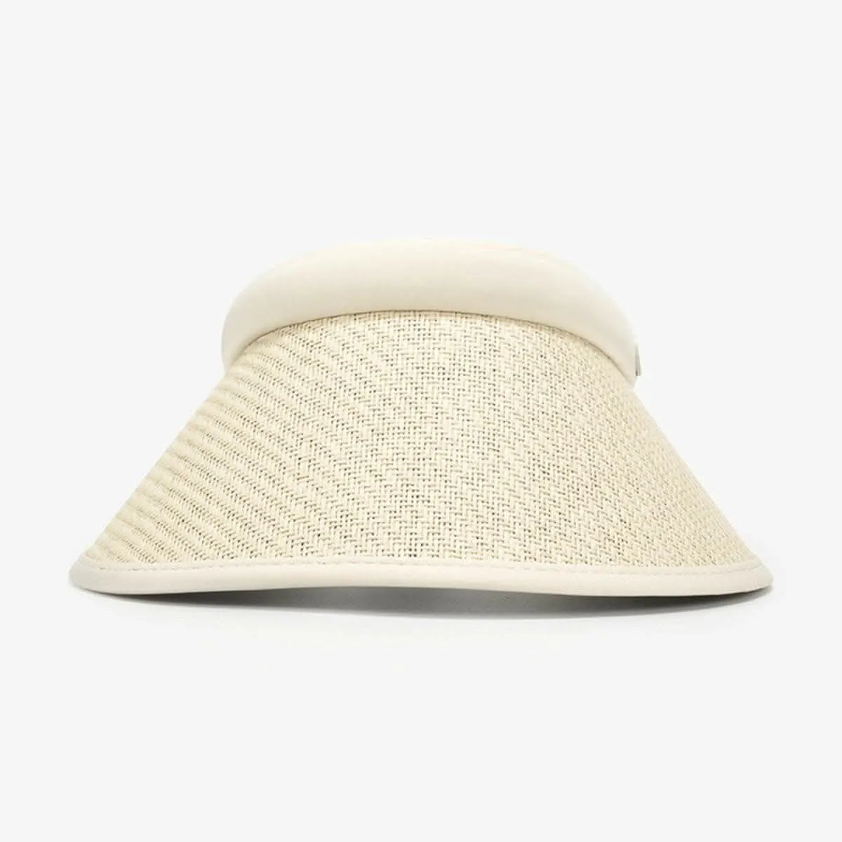 Stylish grass sun visor hat