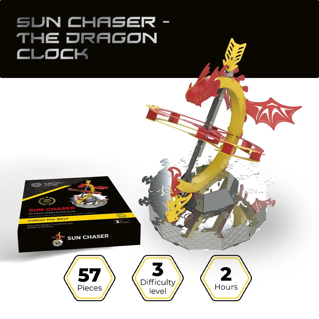 SUN CHASER - STYLISH CLOCK