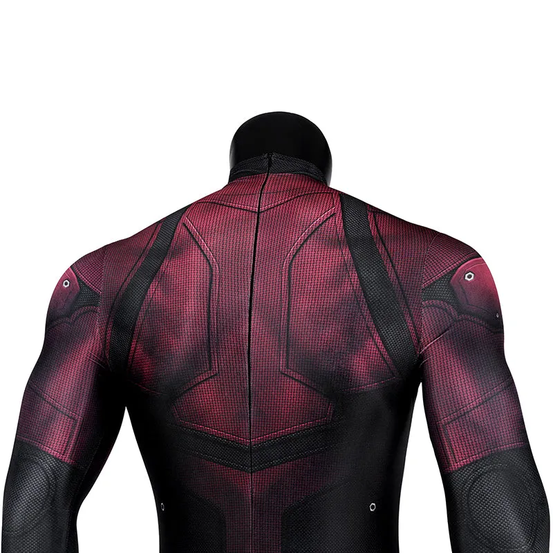 Superhero Daredevil Cosplay Matt Murdock Costume Jumpsuit Halloween Party Suit